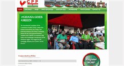 Desktop Screenshot of conventionpeoplesparty.org